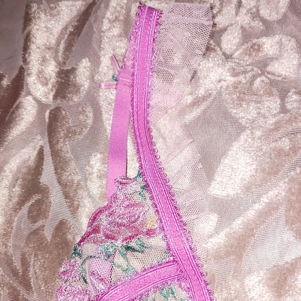Victoria's Secret Viviane Rose Underwire Bra - Picture 3 of 6